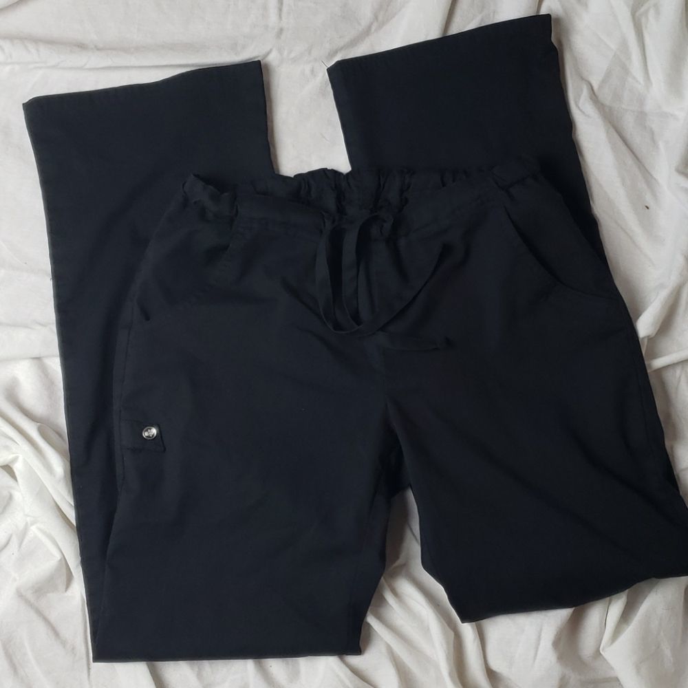 ‎Black Scrubs Bottoms XS